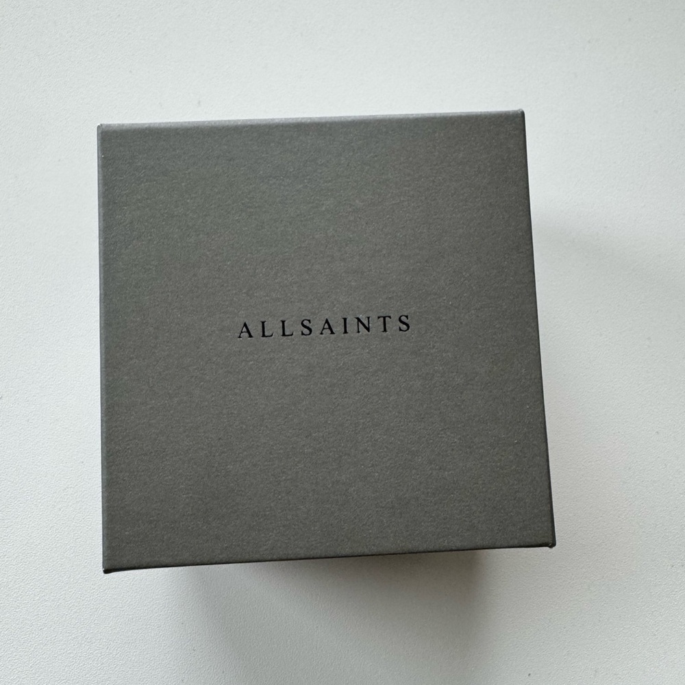 All Saints Double Crystal Hoop Earrings - Picture 4 of 4